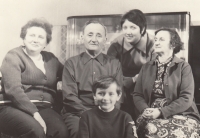 Alois Sassmann (in front) with his grandfather, Alois Khodl (1972)