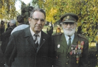 Jan Plovajko and lieutenant Zelený