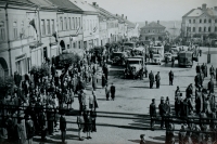 Red Army arrival to Skuteč