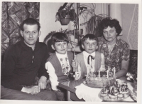 Málek family photograph