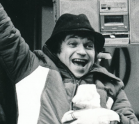 Roman Skamene in the film Bony a klid, 1987