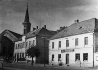 Centre of Hrabyna, 1960s