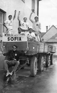 Cesta na Festival mládeže do Sofie, júl 1968