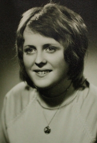 Lenka Šepsová as a students of medicine