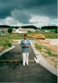 New sewage treatment plant; Zahrádky - The Village of the Year, 2001 