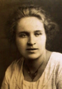 Danuše Soumarová on a vintage photograph.