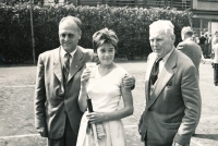 Vlasta Vopičková v roce 1960 po výhře na dorosteneckém mistrovství republiky