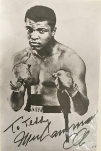 Autograph by Muhammad Ali