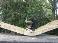 Monument to the fighters against fascism who fell at Melk and in the concentration camp in Mathausen in 1945 - Major Stanislav Mareš
