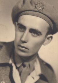 Otec Josef Olšaník u vládního vojska, 1940-1944