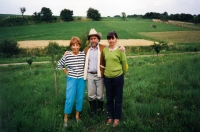 1989, Ivan M. Havel with his wife Dagmar, Markéta Goetz-Stankiewiczová