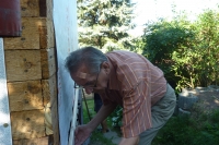 Witness helping on the house constructions of his fellow men, 2015

