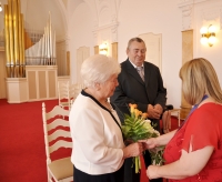 Mrs. and Mr. Masný celebrated their diamond wedding in 2015