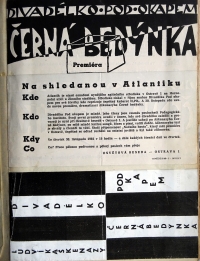 A poster / 'Černá bedýnka' (The Black Box) 