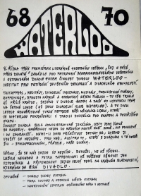 Setkání s divadlem Waterloo / Ostrava / 1990