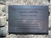 Memorial to Jozef Gabčík in Poluvsie