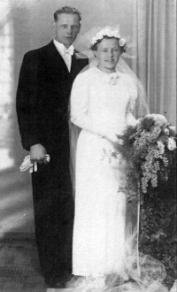 Ladislava Klásková's parents - Marie and Miroslav Matějovi
