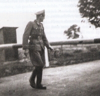 German watch in Svinov customs, WW2
