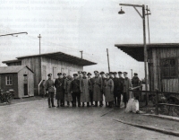 Customs on Svinov bridge, WW2