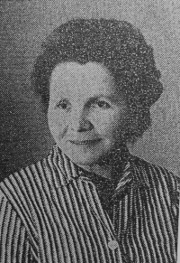 His mother Anna Martincová