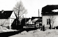 Crossroads in Svébohov in 1962