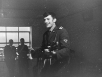 Concert at the army in Nové Mesto nad Váhom. 1969