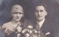 Wedding photography of Čeňek and Jarmila Havel