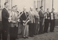 Svatba Milana Vaňury v roce 1954 v Troubsku