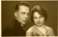 Rodiče Karel a Marie Müllerovi, cca 1930