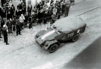 The occupiers' vehicle passes through the center of Liberec, August 21, 1968
