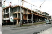 Construction of the Plaza Shopping Center in Liberec, which was opened at the end of 2008