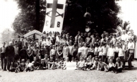 The Evangelical Church of Czech Brethern children's camp, 1970