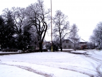 Rodný dům v Boješicích v zimě; 2008