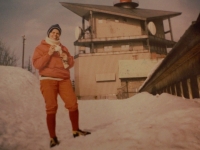 Jaroslava Mertlová in the mountains