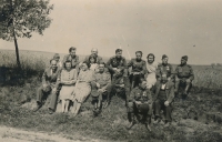 Red Army in Kralupy, May 1945.