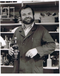 Luděk Štipl at the Seagram Museum. Waterloo, Ontario, Canada, 1985