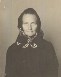 Witness's mother Anna Skřipková, age 53