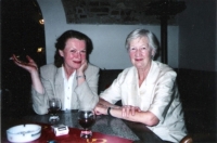 Miroslava Malecká-Svobodová and Iva Janžurová. 1990's