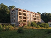 The derelict building of the former Textilana, 2020 