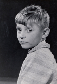 Ludvík Rösch jako malý chlapec