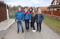 Team from the elementary school in Čimelice