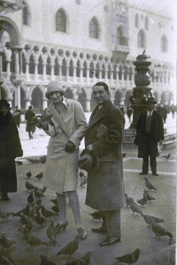 Juraj's parents on their honeymoon in 1928.

