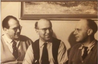 The Běhal brothers. Rostislav Běhal and his brothers, circa 1958 - 1960 