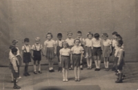 School play, 1956