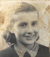 Marie Blažková in her youth