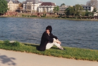 Anna Slanina ve Frankufrtu roku 1985