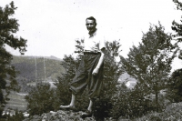 Posledná fotografia Jurajovho otca Arpáda, v roku 1942.

