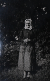 Grandmother Františka Nováková