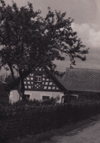 Domek, kde žila babička paní Kriemhild Zeh