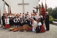 Egerer Birnsunta - St. Vincentius festival. After the celebratory Mass.